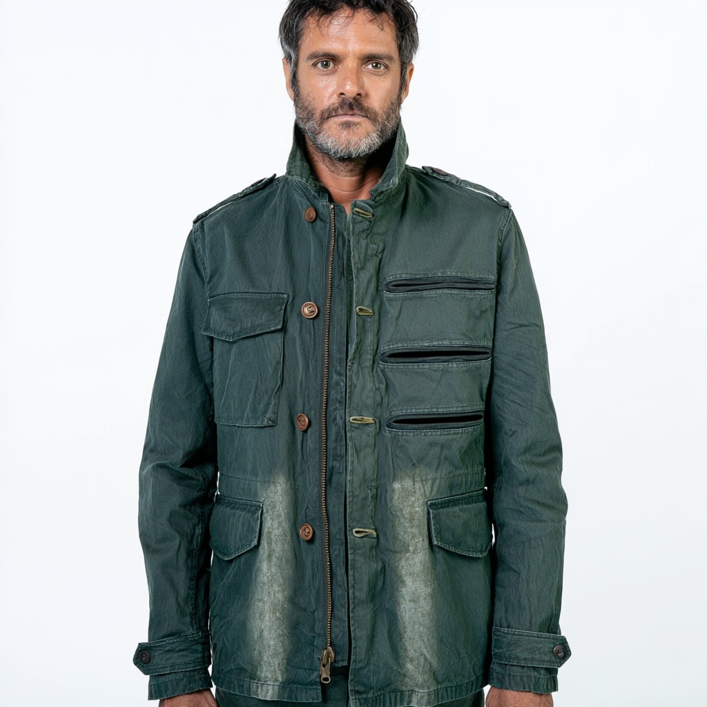 Forest Tier Men's M65-Inspired Field Jacket