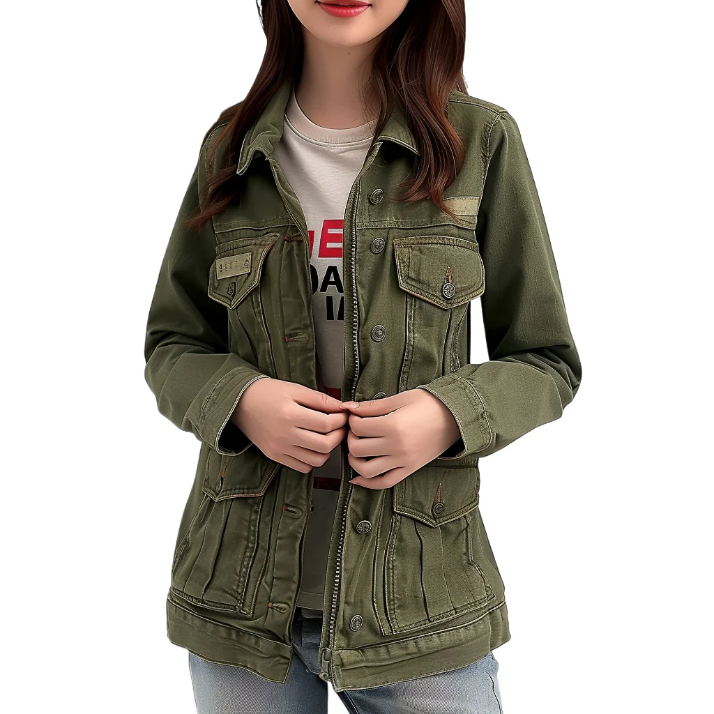 Women's M65 Quilted Sherpa Field Jacket