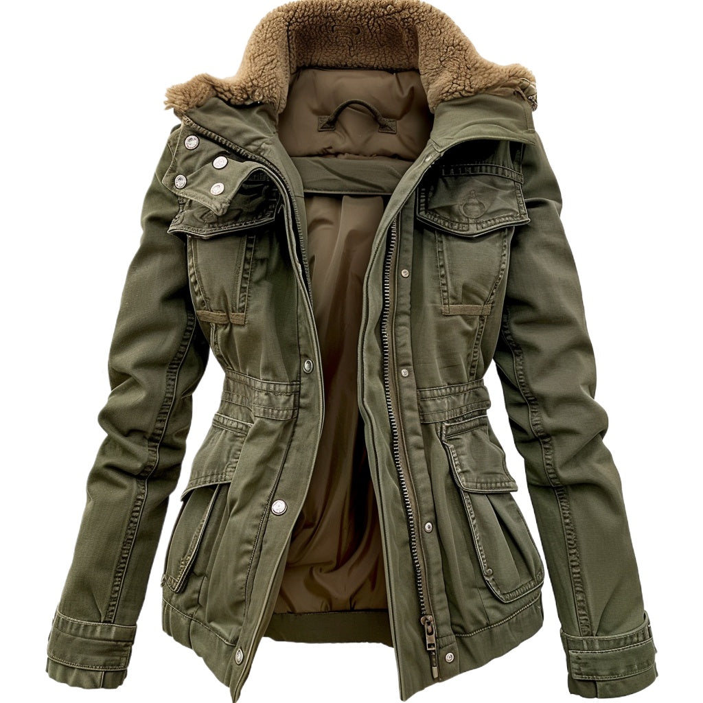 Women's M65 Quilted Sherpa Field Jacket