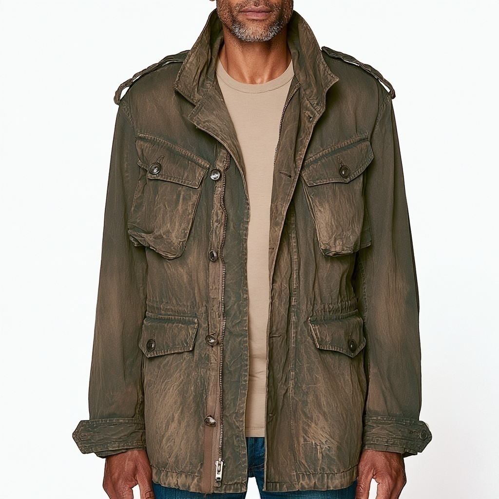 Bronze Vein Men's M65-Inspired Field Jacket