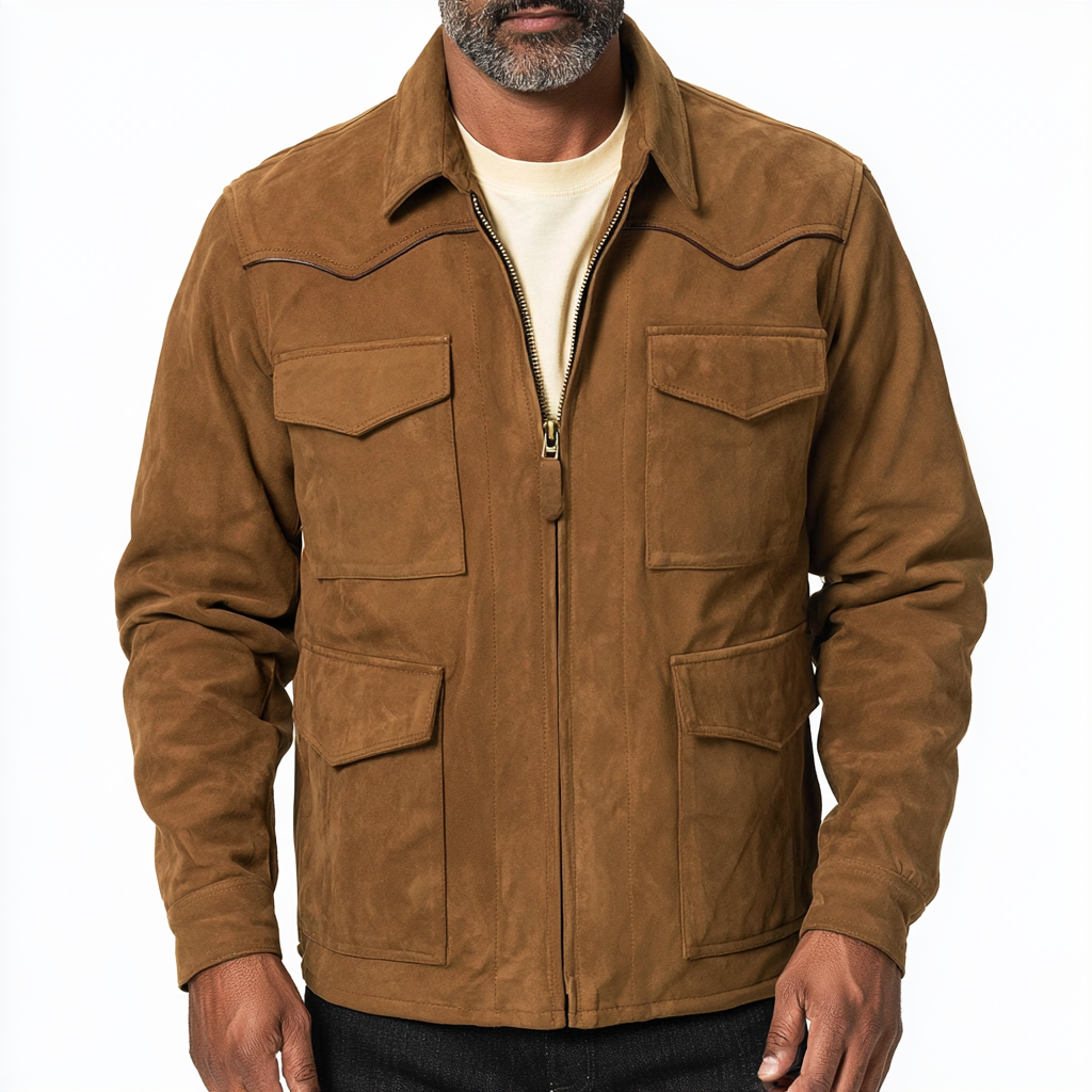 Suede Roper Field Jacket