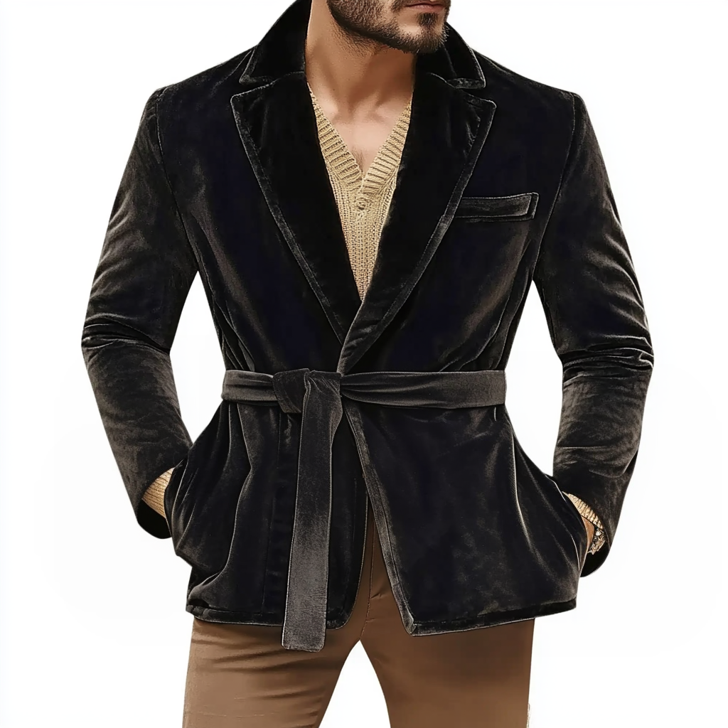 Veste élégante en velours