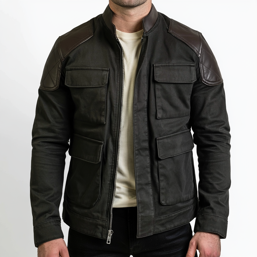 Quilted Saddle Field Jacket