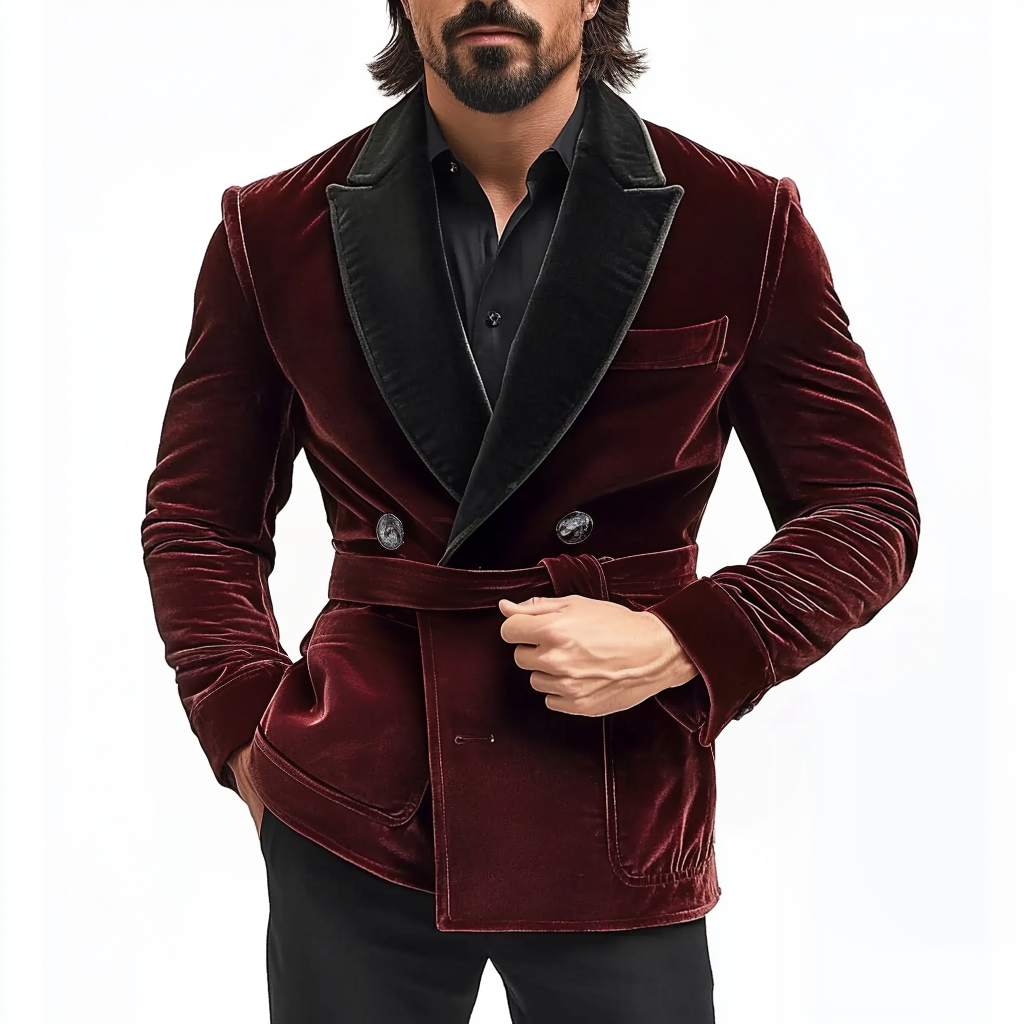 Veste élégante en velours