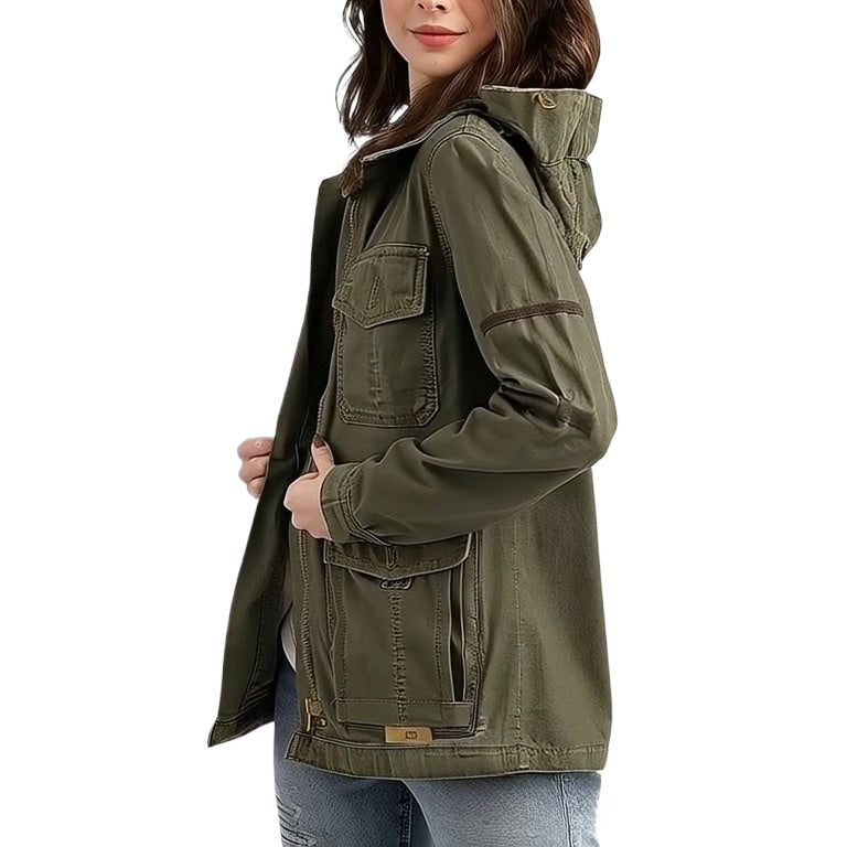 Military Field Jacket Women's M65 Lightweight