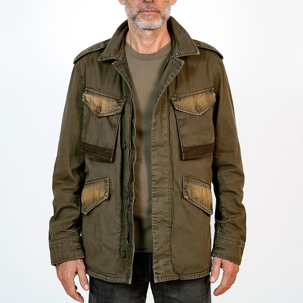 Amber Flap Men's M65-Inspired Field Jacket