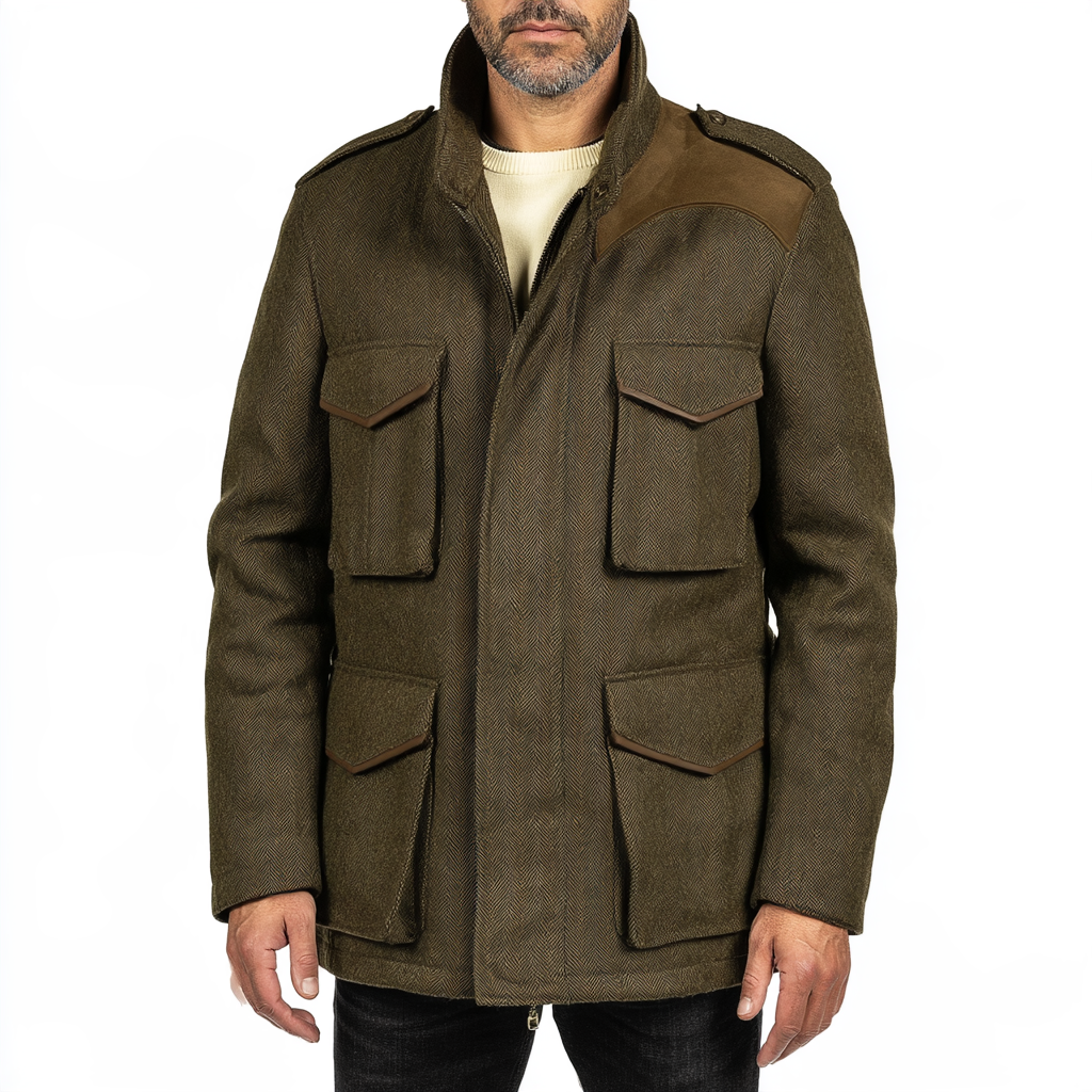 Moorland Herringbone Field Jacket