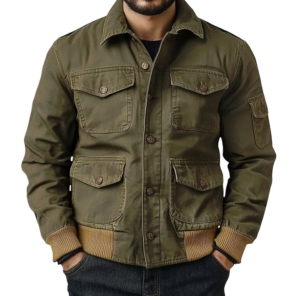 WW2 Brad Jackets Tanker Wii Army Military Style Jacket
