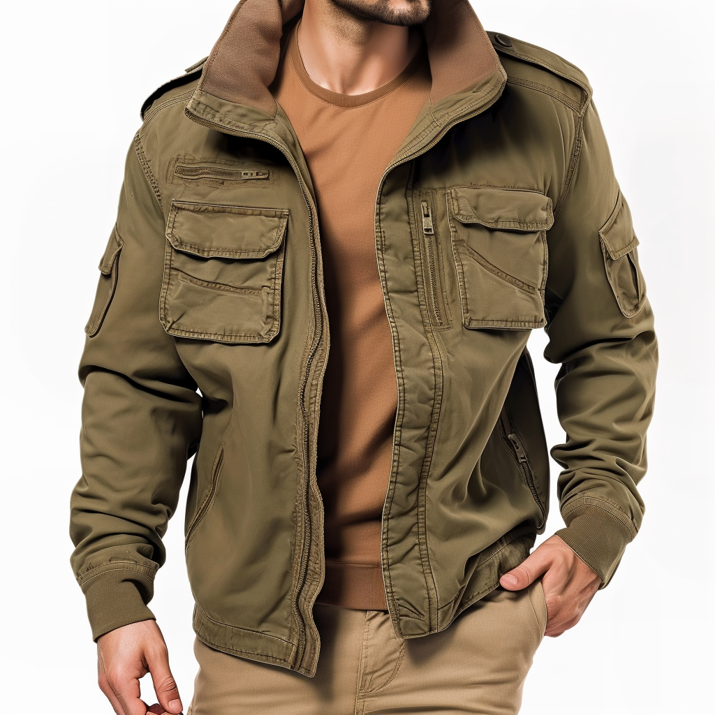Bomber field jacket