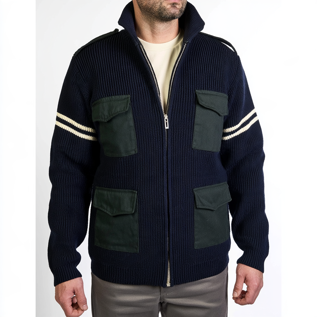 Breton Sleeve Field Jacket