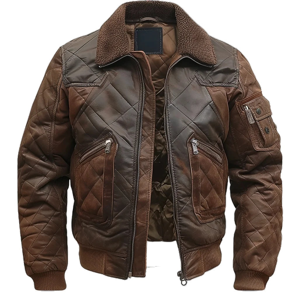 Leather A-2 Style Flight Jacket