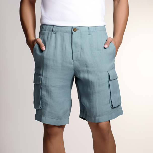 Linen Shorts Men