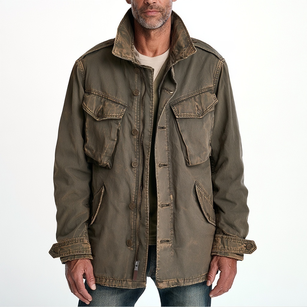 Slantline Men's M65-Inspired Field Jacket