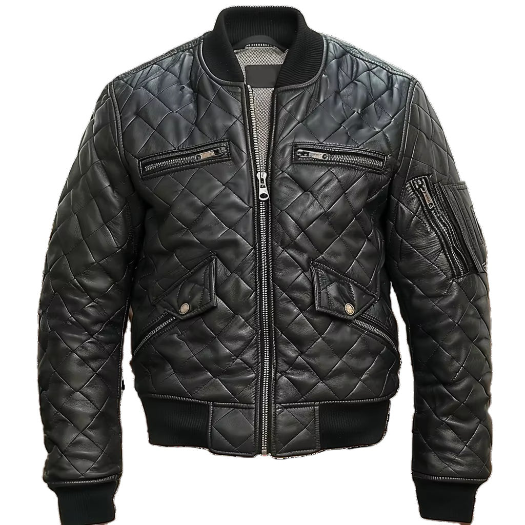 Leather A-2 Style Flight Jacket