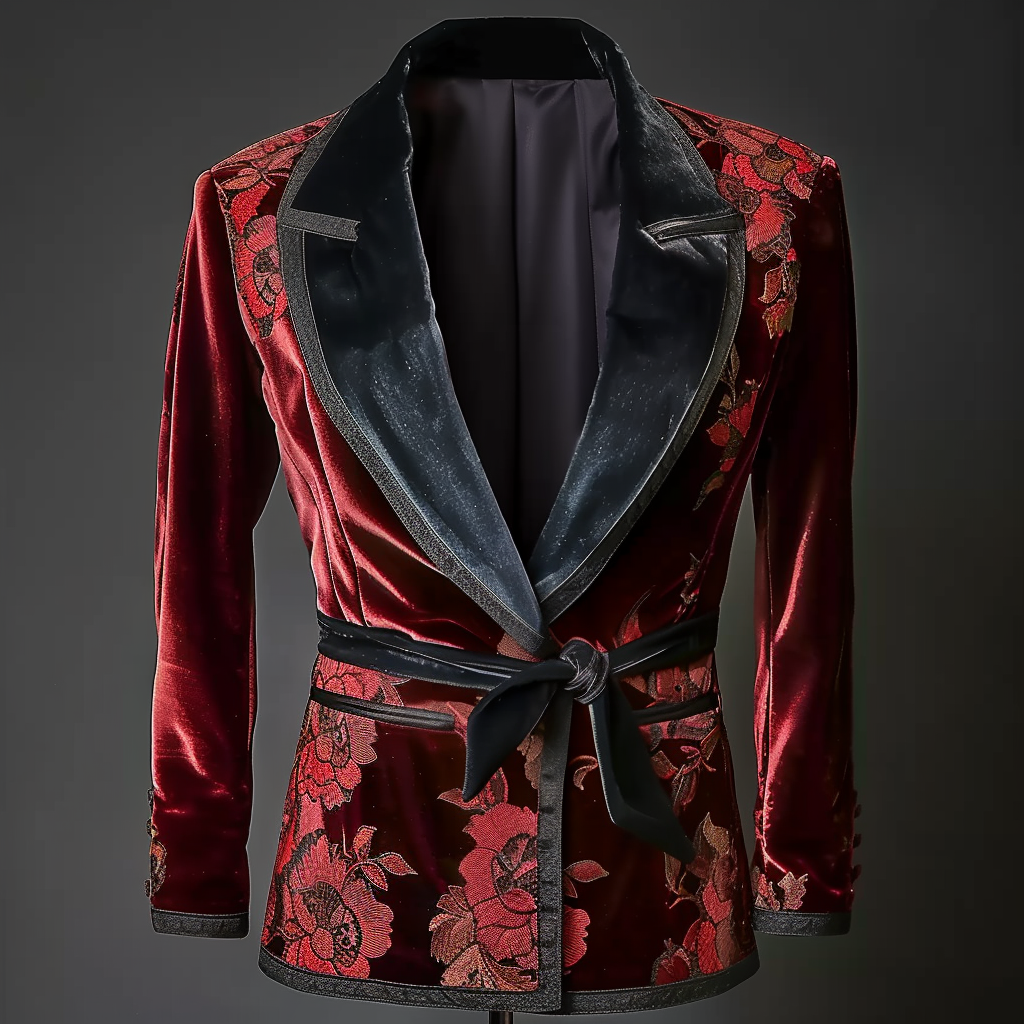 Womens Smoking Jacket