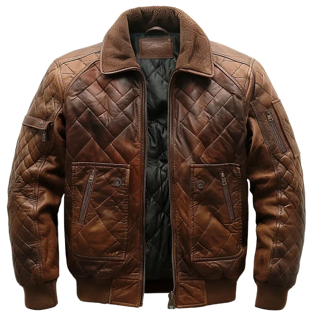 Leather A-2 Style Flight Jacket