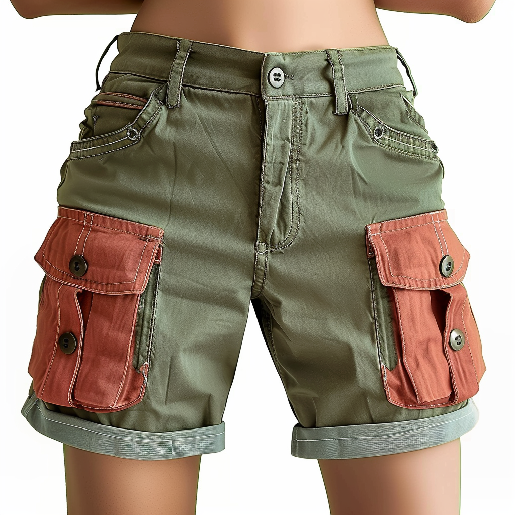 Green Cargo Shorts Womens Caseclearwear — free download