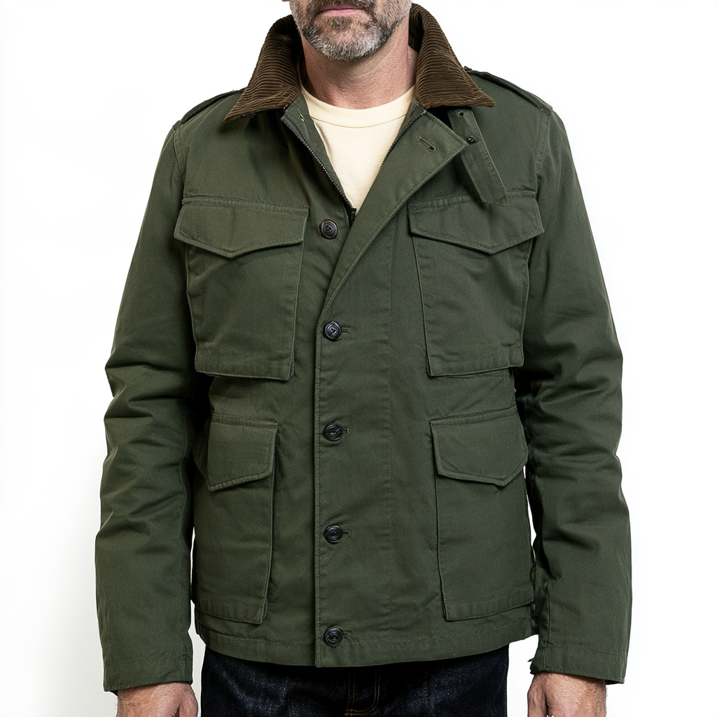 Forest Cord-Collar Field Jacket