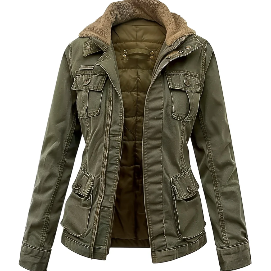 Burst-Cloud Collar M65 Field Jacket · Women
