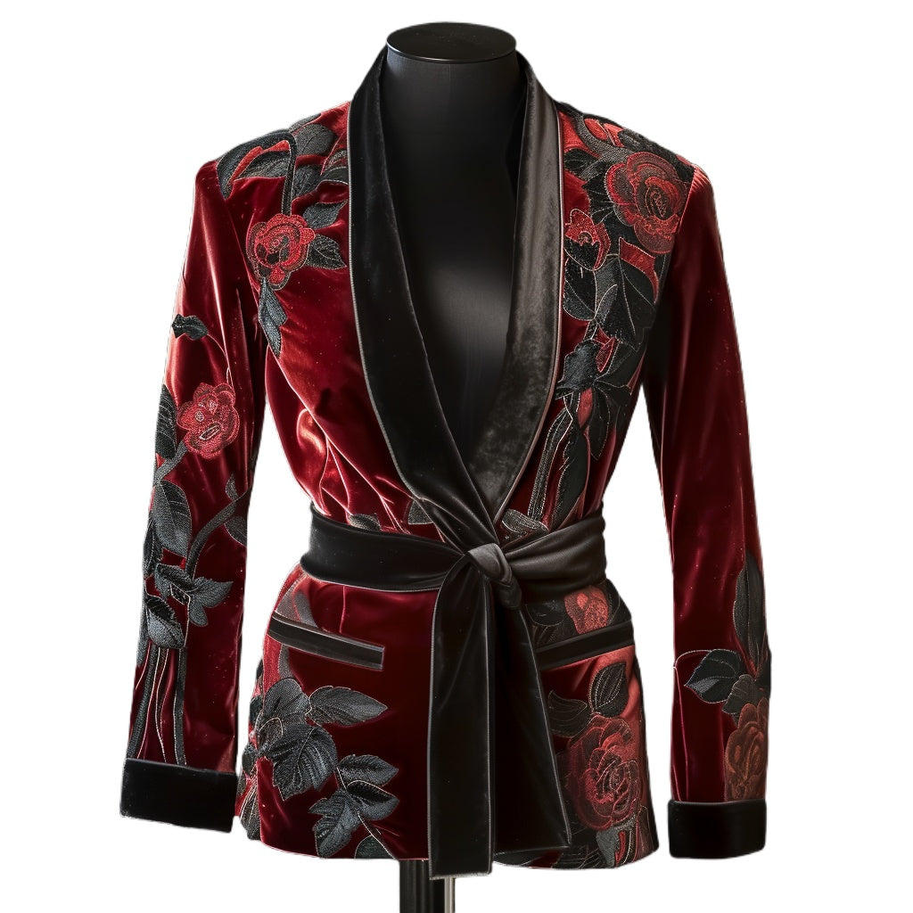 Womens Smoking Jacket