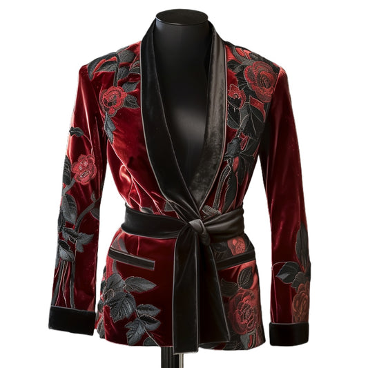 Womens Smoking Jacket