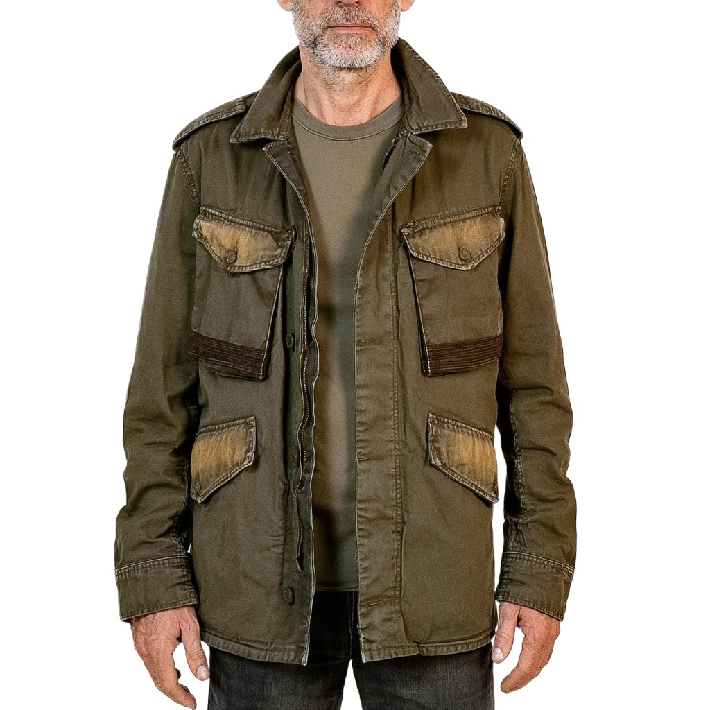 Amber Flap Men's M65-Inspired Field Jacket