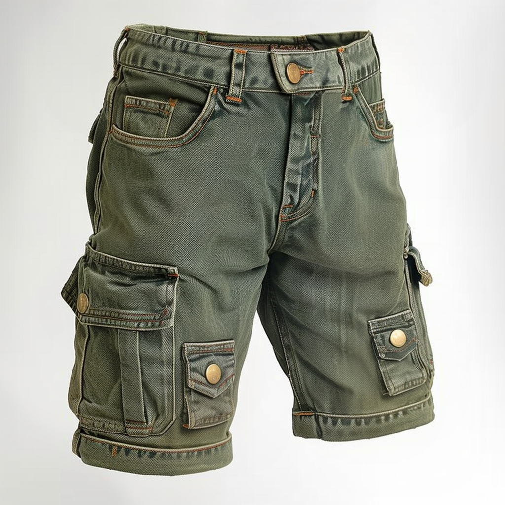Short en jean de créateur pour hommes