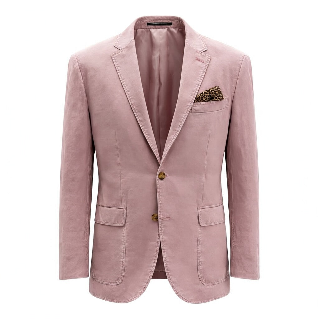 Linen Sport Coat Summer 1960s Style