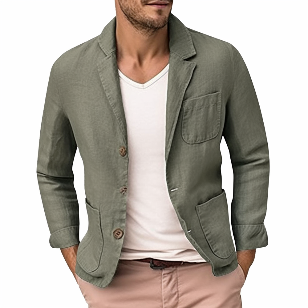 Lightweight Linen Jacket