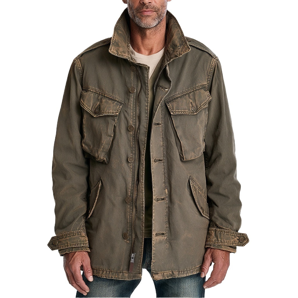 Slantline Men's M65-Inspired Field Jacket