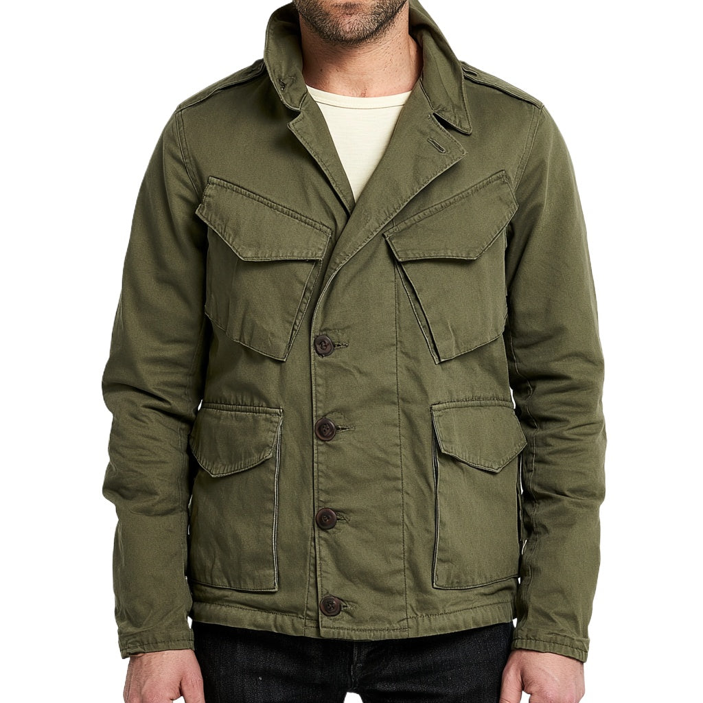 Olive Crossover Field Jacket