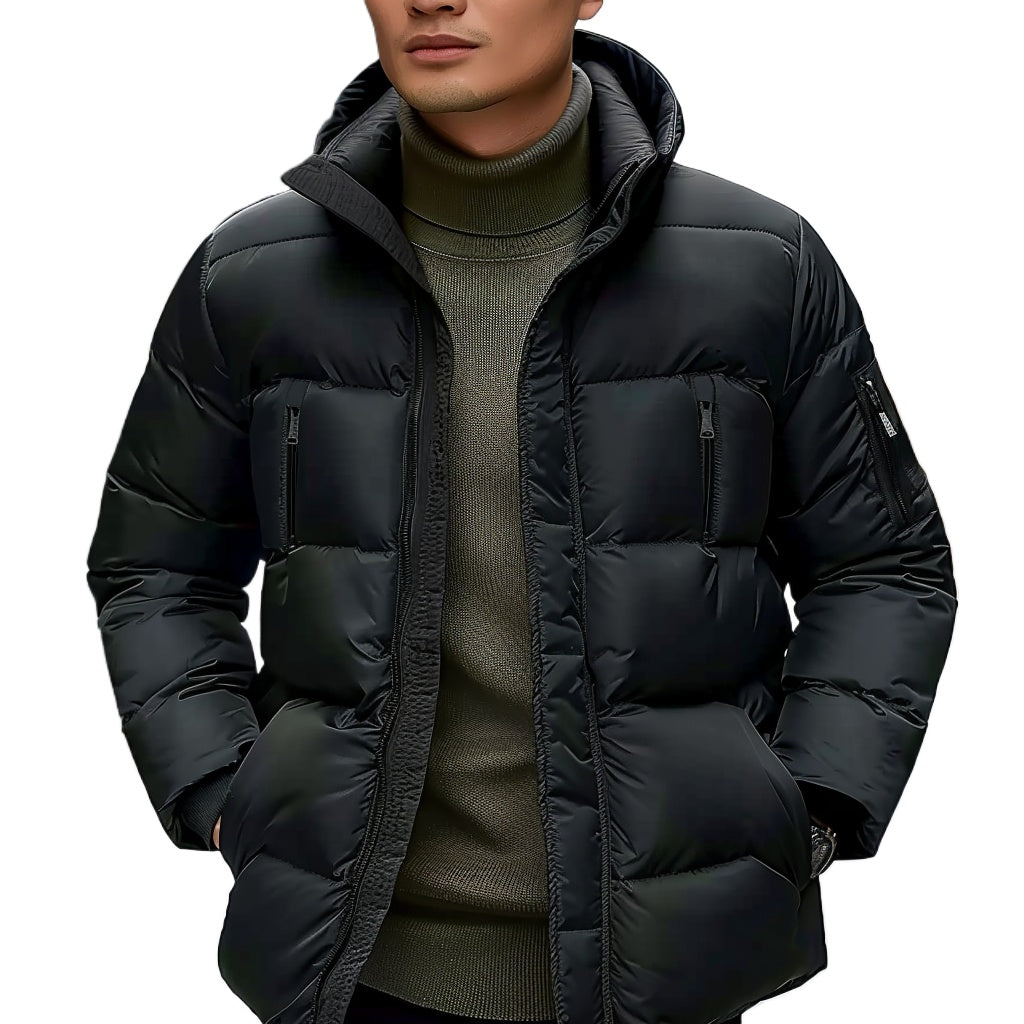 Mens Packable Lightweight Puffer Jacket Urban Utility Quiet Style