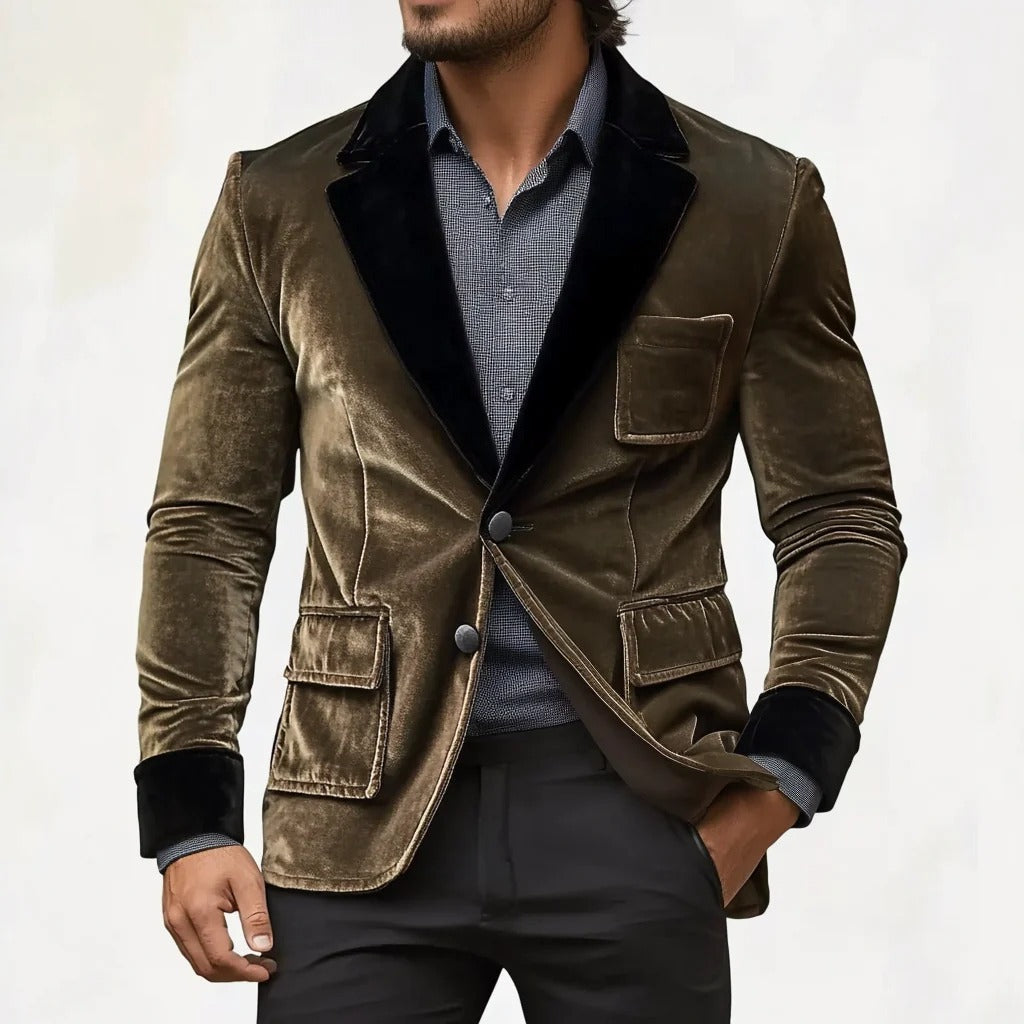 Veste élégante en velours