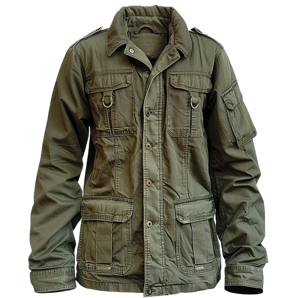 Veste de campagne M65 style militaire vintage