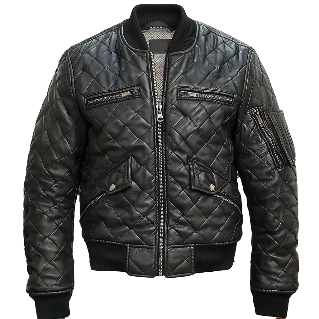 Blouson aviateur A-2 en cuir pour papa — Pour les pères discrets