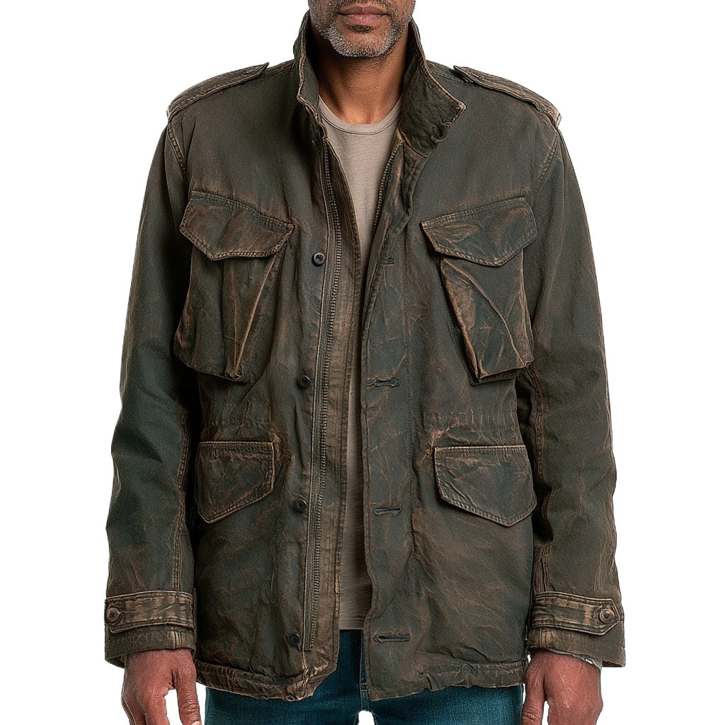 Copper Trace Men's M65-Inspired Field Jacket
