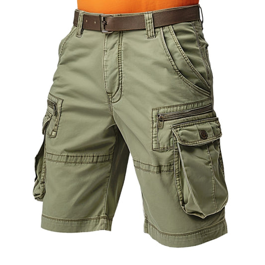Multi-Pocket Utility Shorts
