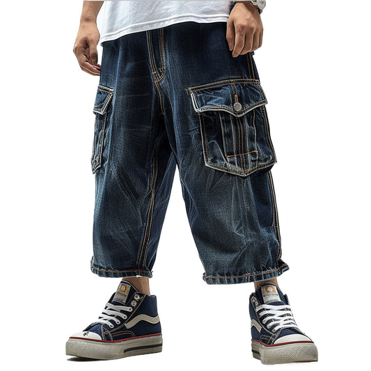 Jorts Mens Baggy Jean Shorts