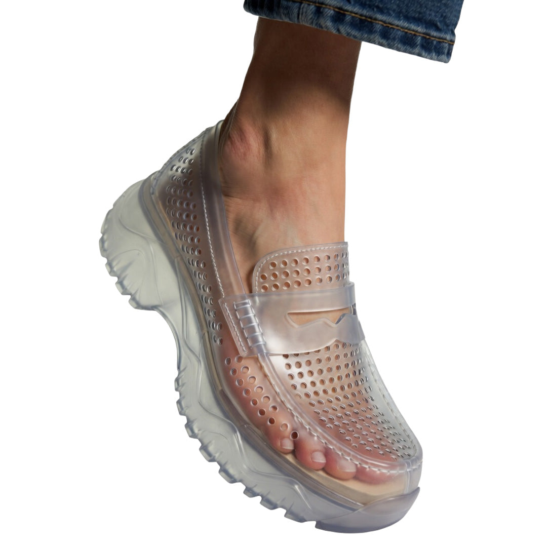 Chunky Sole Jelly Penny Loafer
