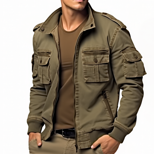 Bomber field jacket