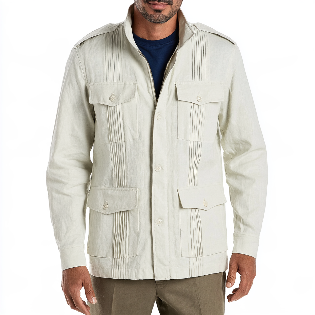 Atelier Pleated Field Jacket