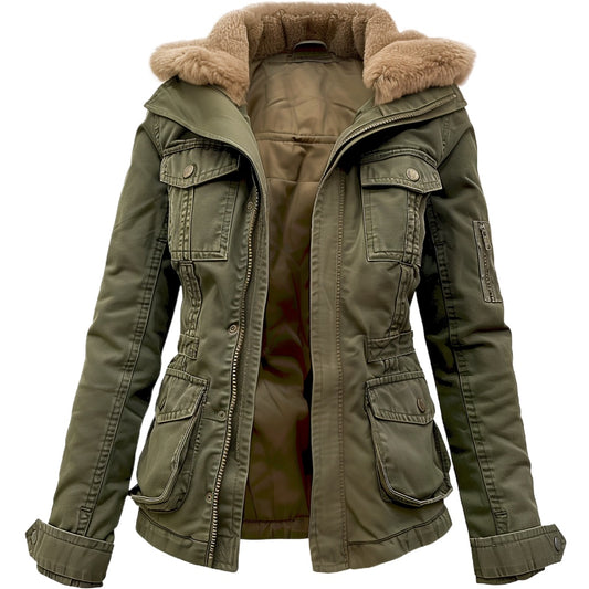 M65 Sherpa Fur Hooded Field Jacket