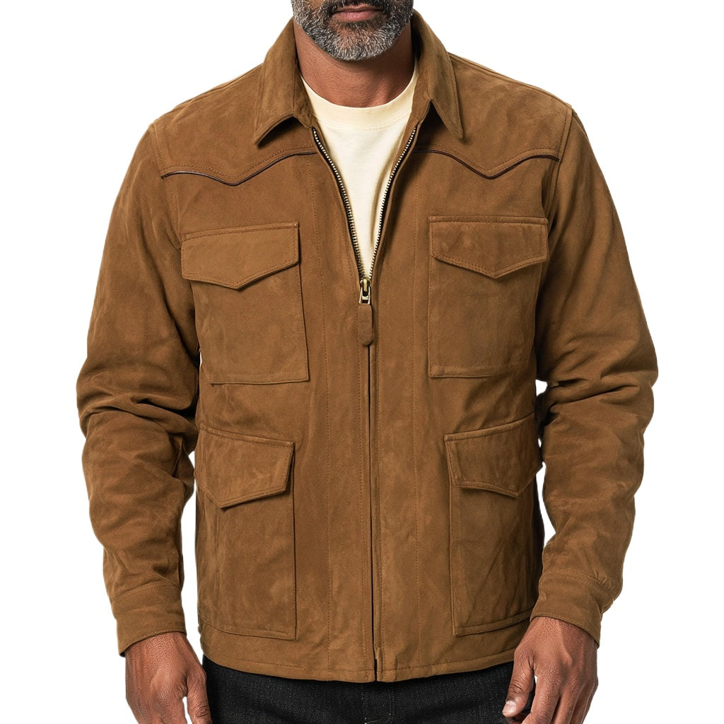 Suede Roper Field Jacket