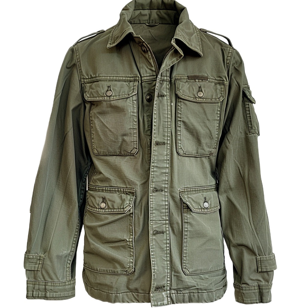 Veste militaire vintage robuste pour homme M65