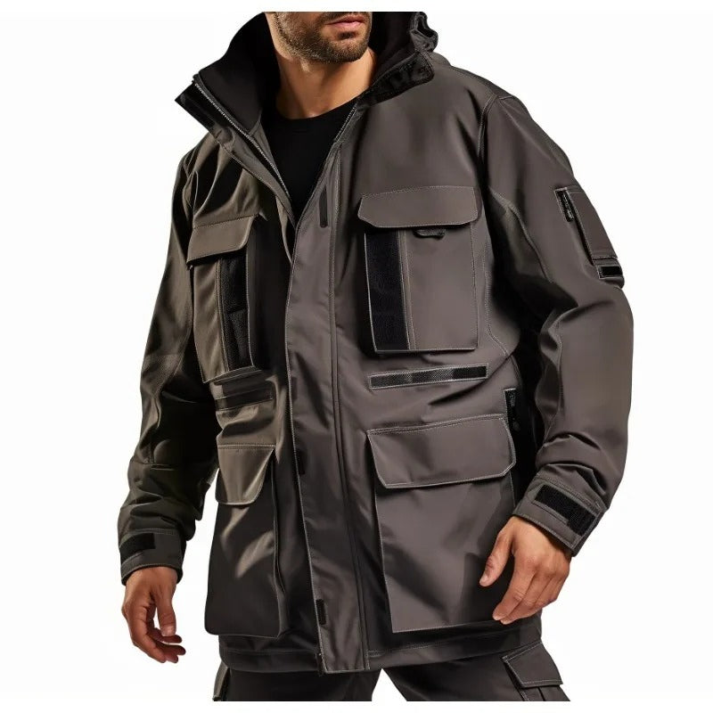 Mens Black Work Jacket