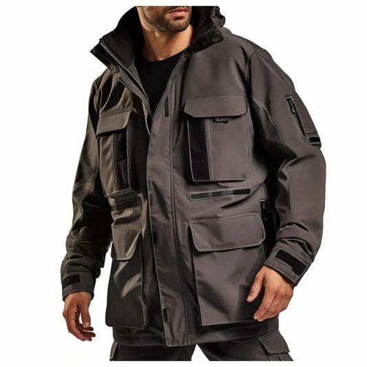 Mens Black Work Jacket