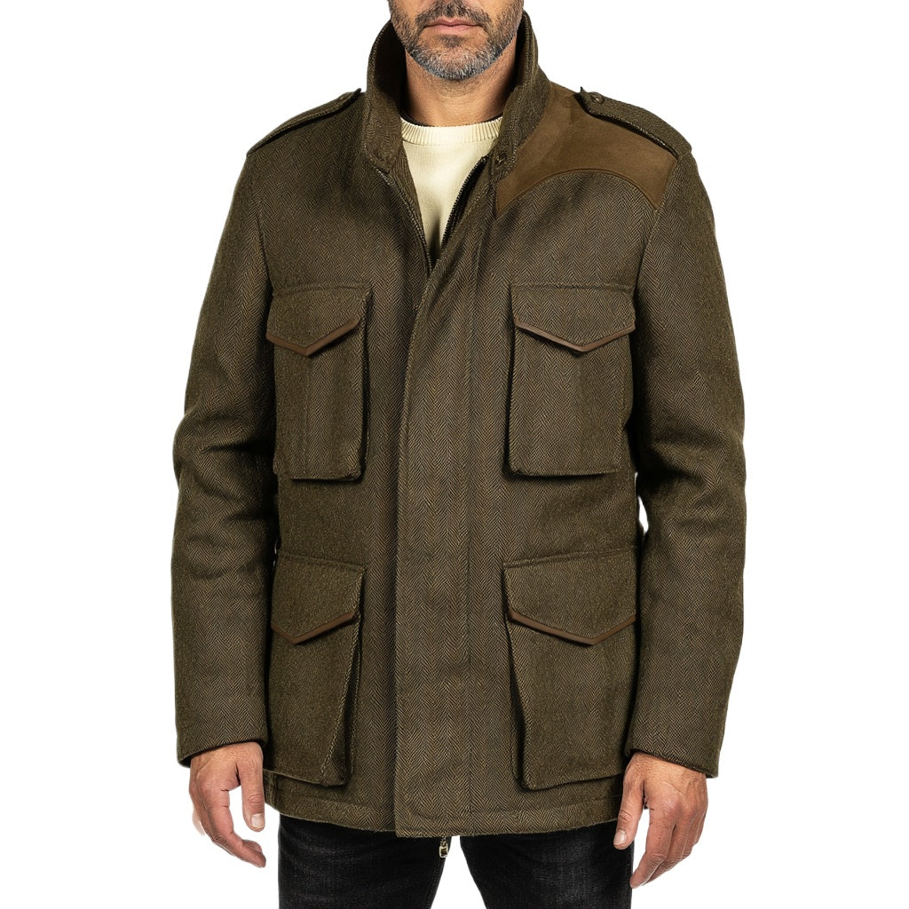 Moorland Herringbone Field Jacket