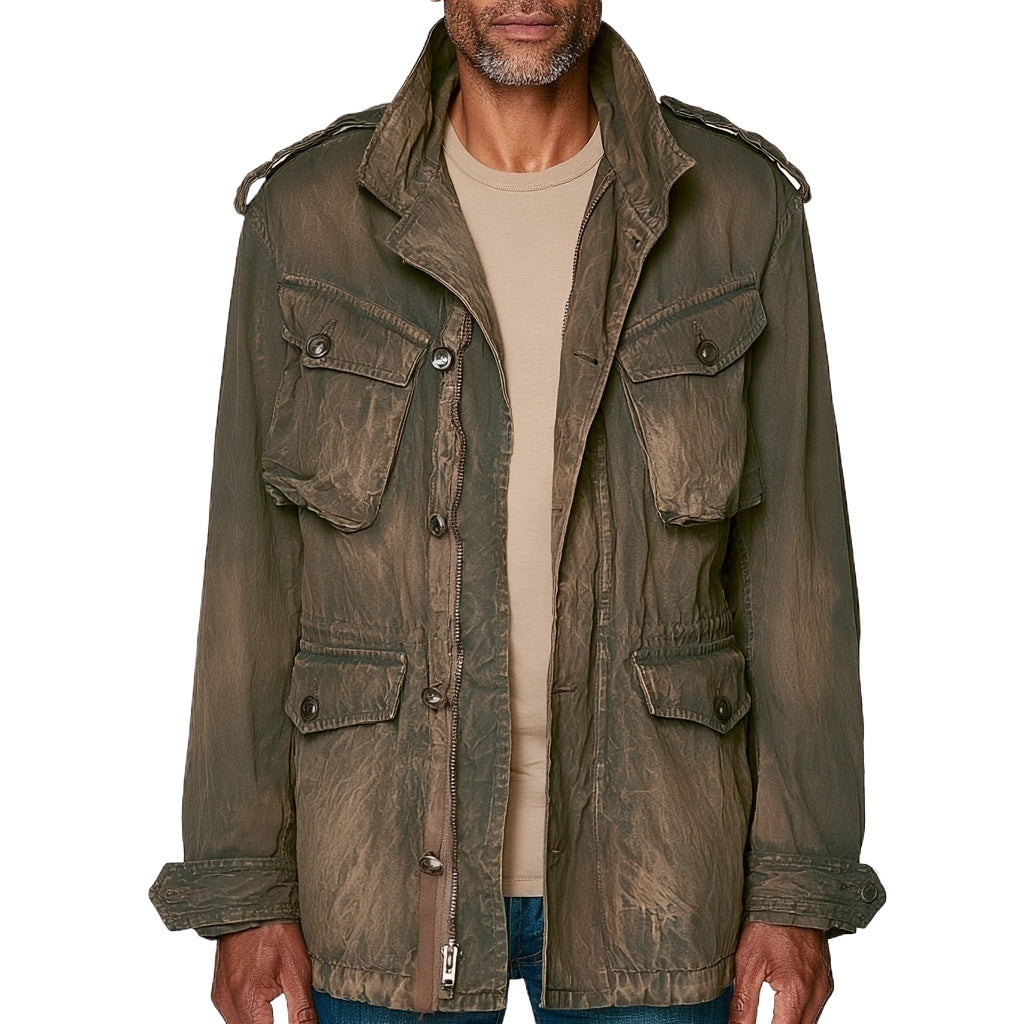 Bronze Vein Men's M65-Inspired Field Jacket