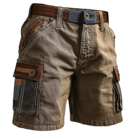 Short utilitaire multipoches – Patchwork Vintage 