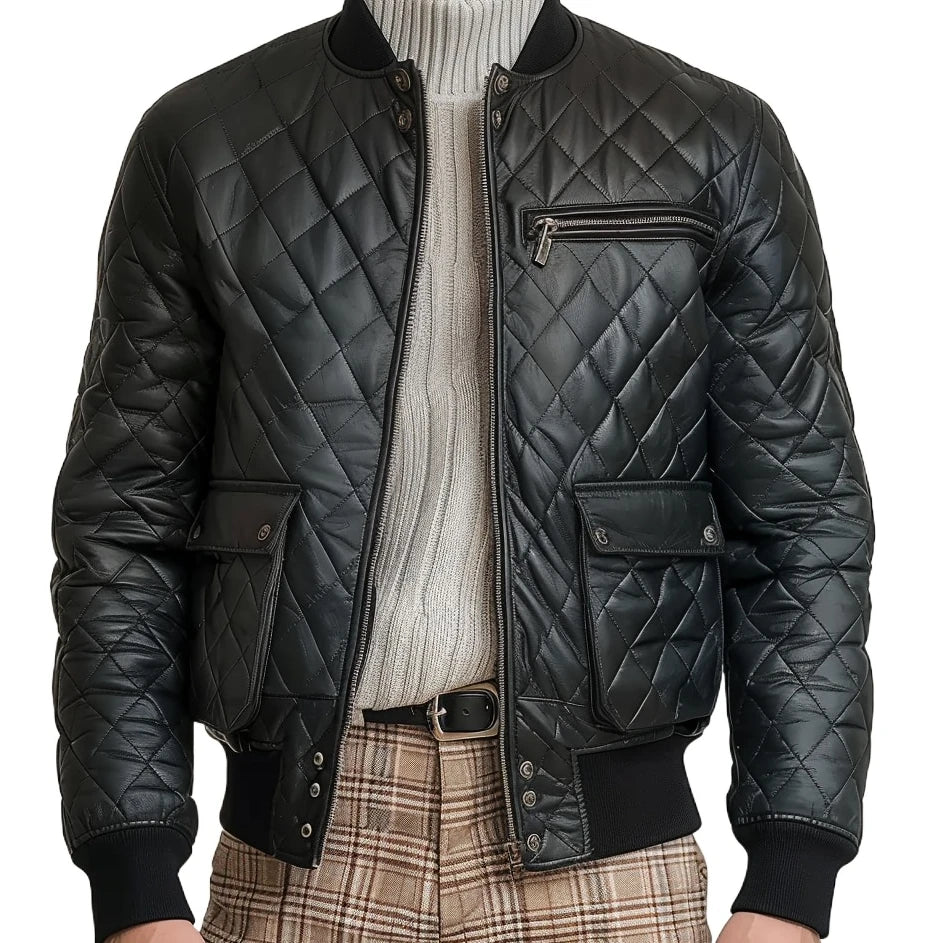 Veste de vol A-2 en cuir